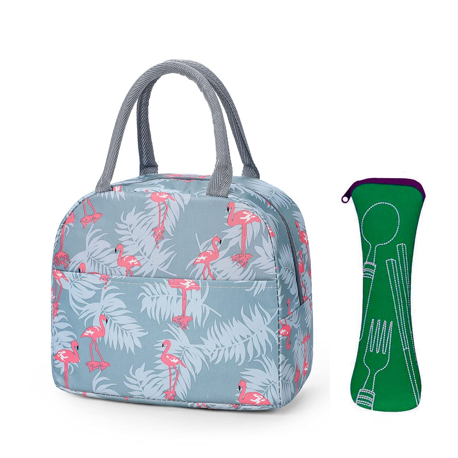 Borsa Termica Pranzo 9L - Porta Alimenti Per Ufficio, Scuola, Picnic - Mantiene Caldo E Freddo - Foto 6