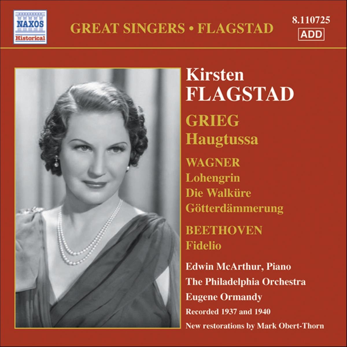 FLAGSTAD, Kirsten: Songs and Arias