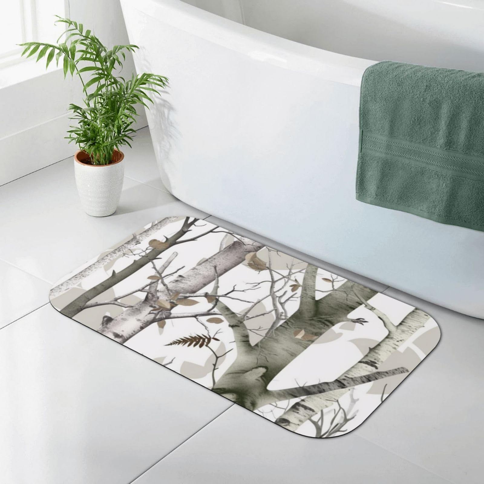 Tapis de salle de bain antidérapant pour éviter les glissades