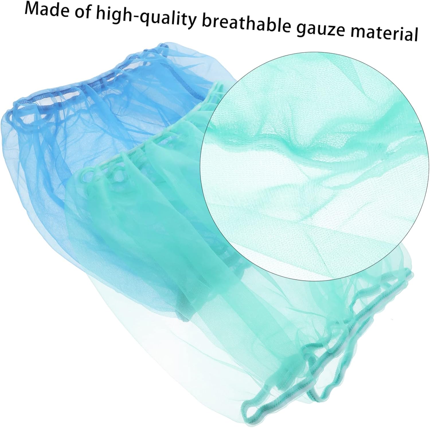 Toddmomy 2pcs Bird Cage Covers Birdcage Mesh Shield Breathable Protective Cover for Parrots Canaries and Songbirds Easy to Install