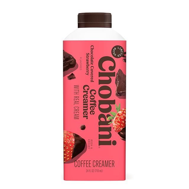 Chobani Coffee Creamer Limited Batch Chocolate Covered Strawberry 24 fl oz