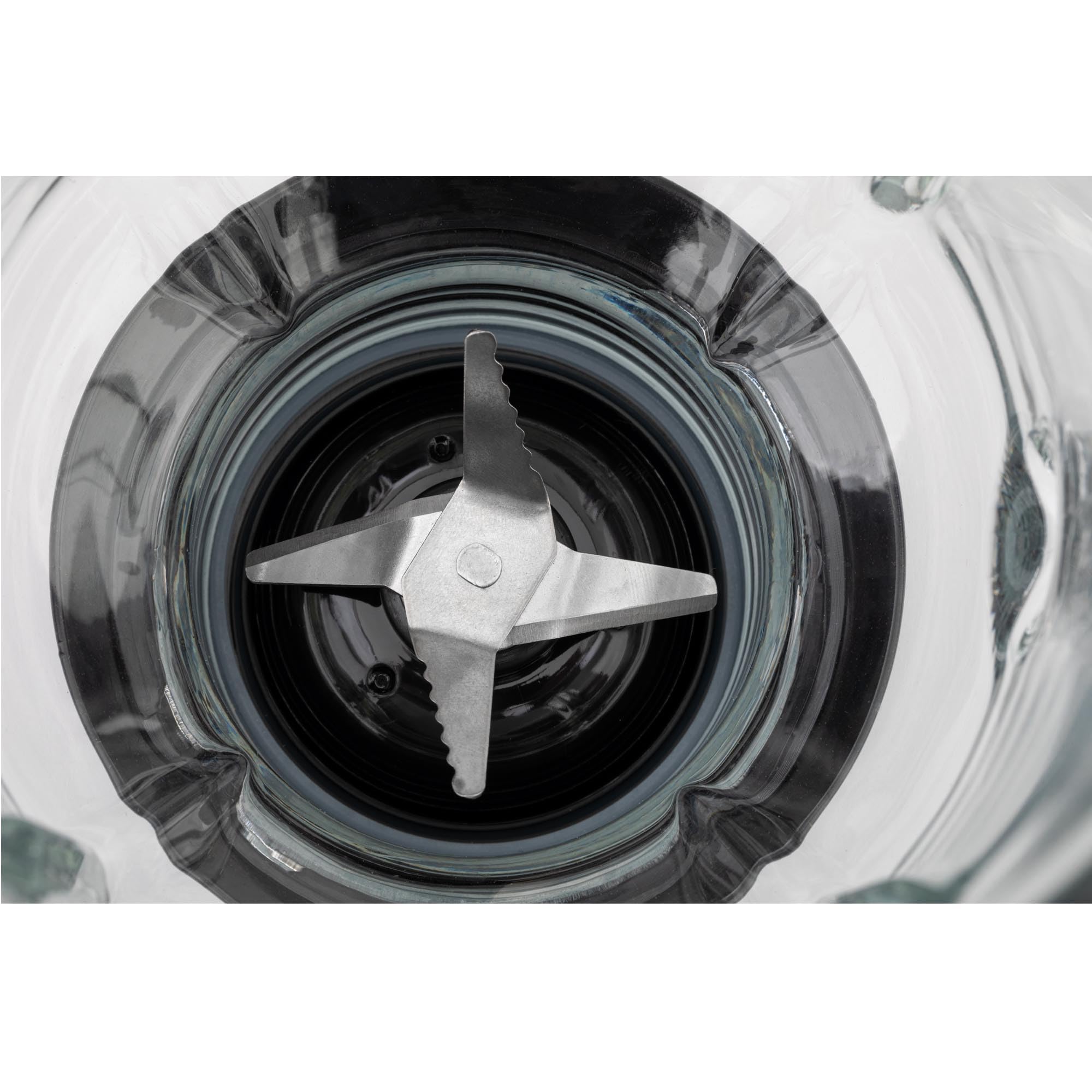 JATA JEBT3855 - Batidora de Vaso 1500 W con Jarra de Cristal 1,8 L, Motor AC Alto Rendimiento 17000 RPM, Tritura Hielo, 2 Velocidades + Pulse, Cuchillas Acero Inoxidable, Sistema Seguridad