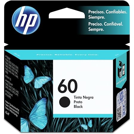HP Cartucho de Tinta 60 Negra Original (CC640WL) : Amazon.com.mx: Oficina y  papelería