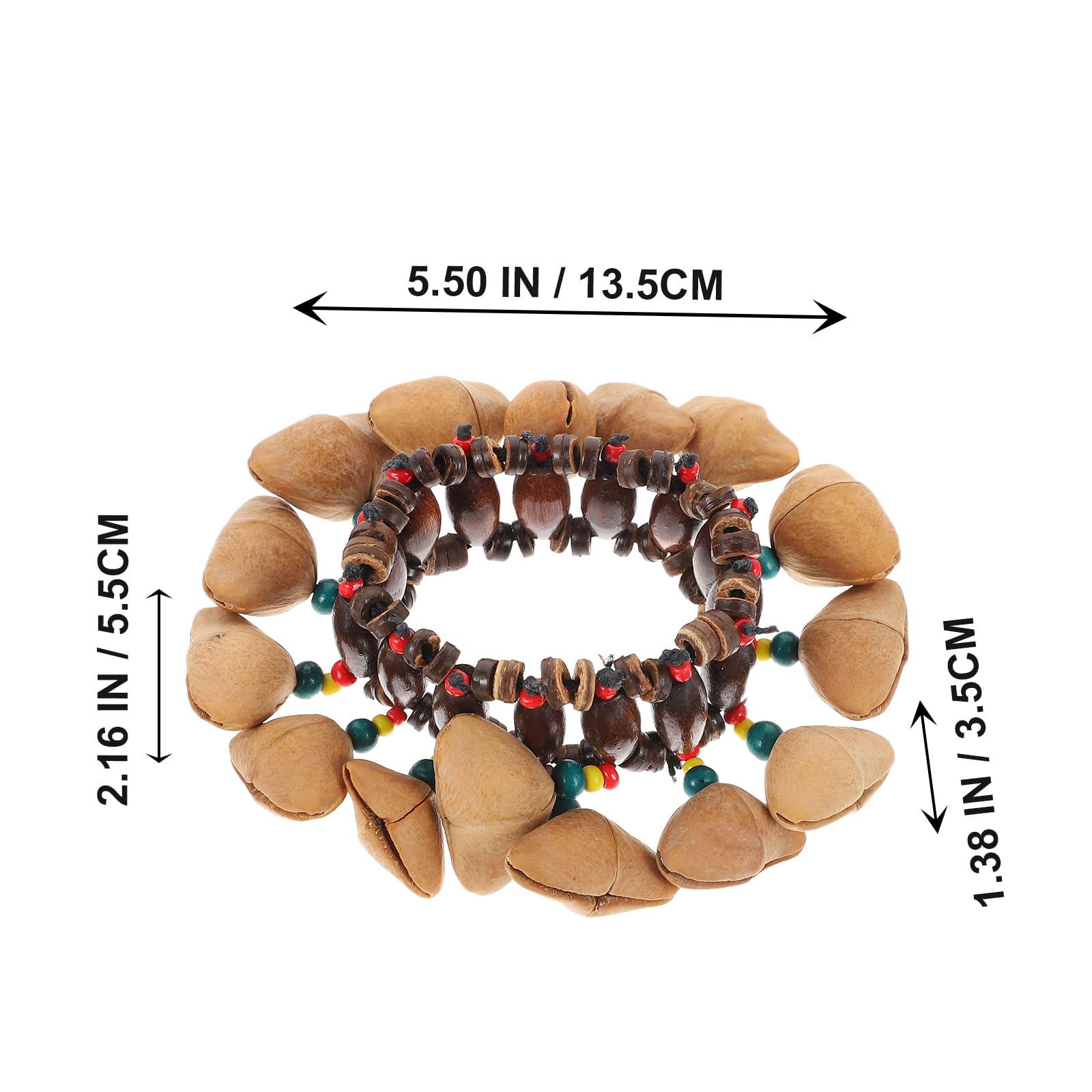 African Drum Bracelet African Drum Seed Rattle Bracelet - Handmade Nut ...