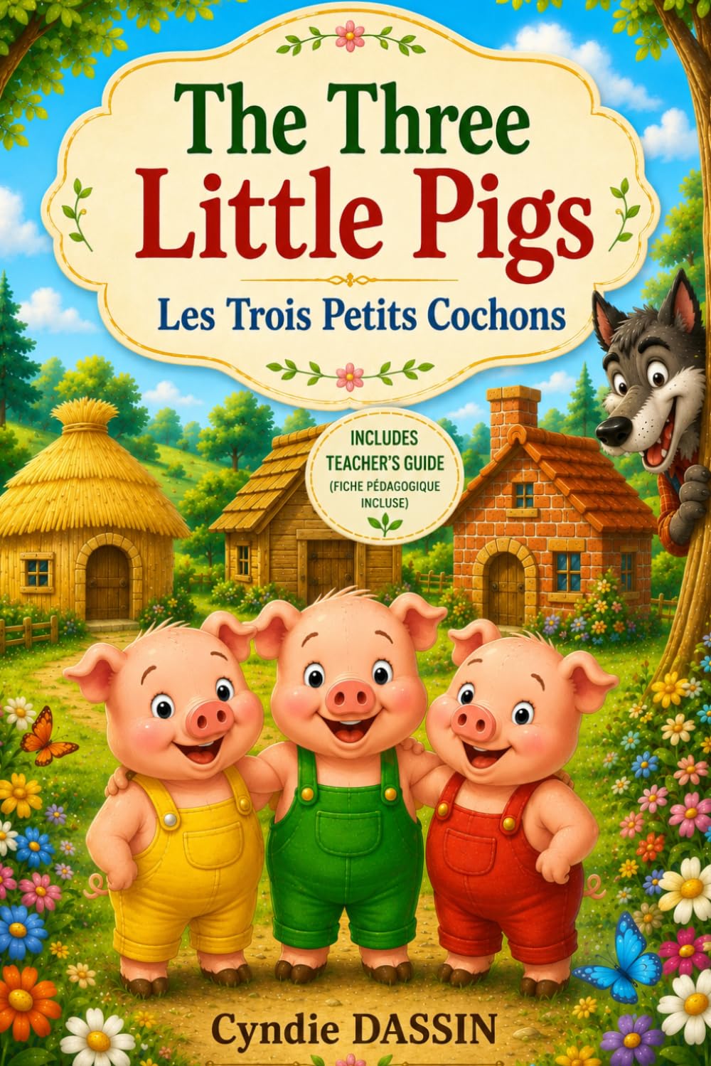 The Three Little Pigs | Les Trois Petits Cochons: Livre bilingue anglais-français avec activités pédagogiques, quiz et lecture interactive dès 3 ans
