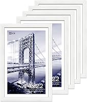 Vista 48 de VCK Marco para póster con plexiglás pulido, juego de 5 formatos horizontal y vertical, incluye piezas metálicas para colgar, 18 x 24 pulgadas