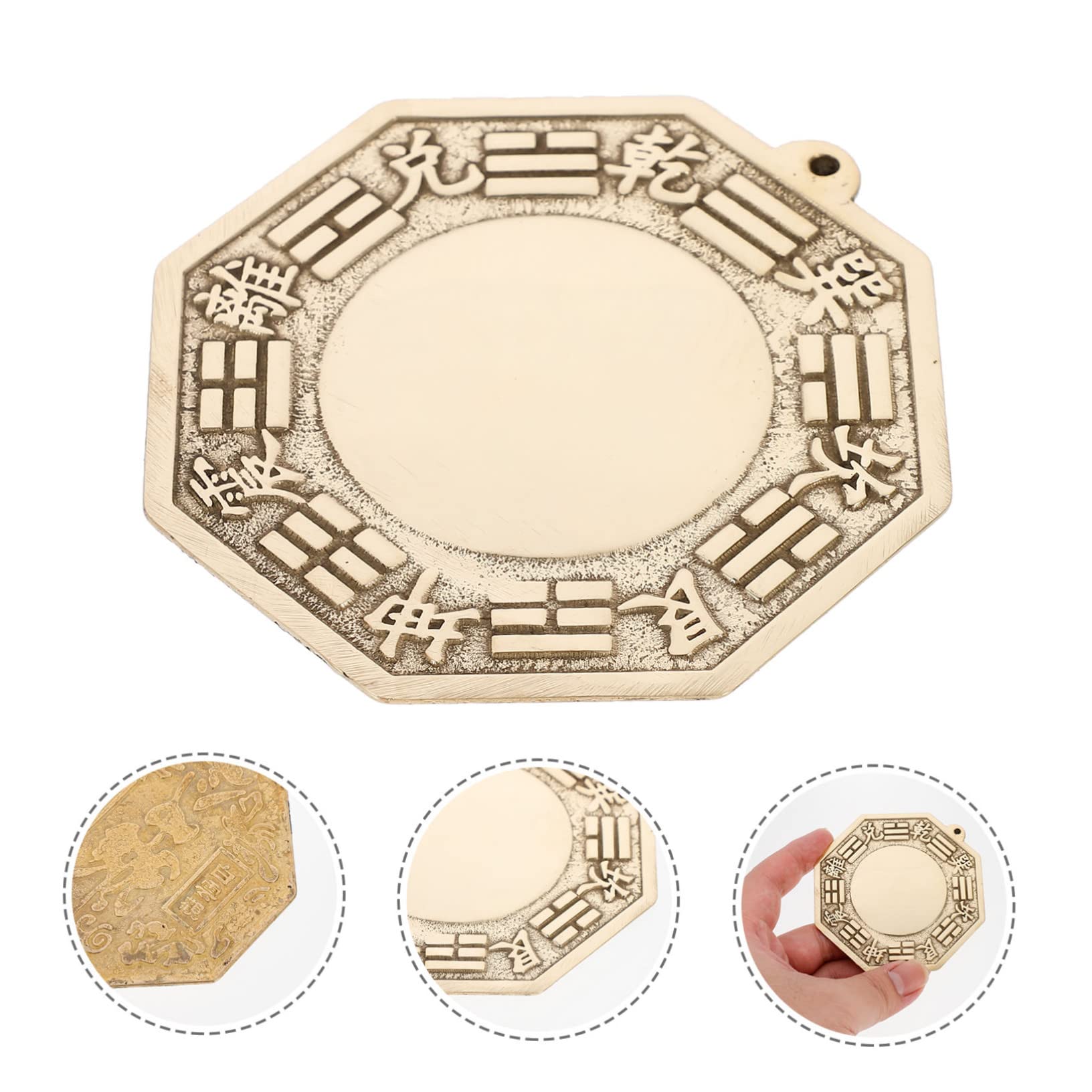 PRETYZOOM Set Di 5 Specchi Concavi E Convessi Feng Shui Bagua Ornamento Cinese Per Casa E Ufficio