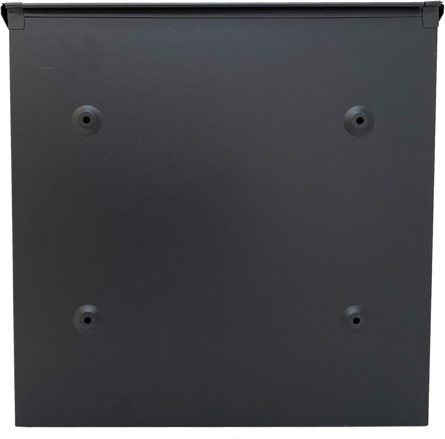 Mailbox Mail North 欧風 Large Mail Box Wall Key with with Magnet, Red Red Post PM208