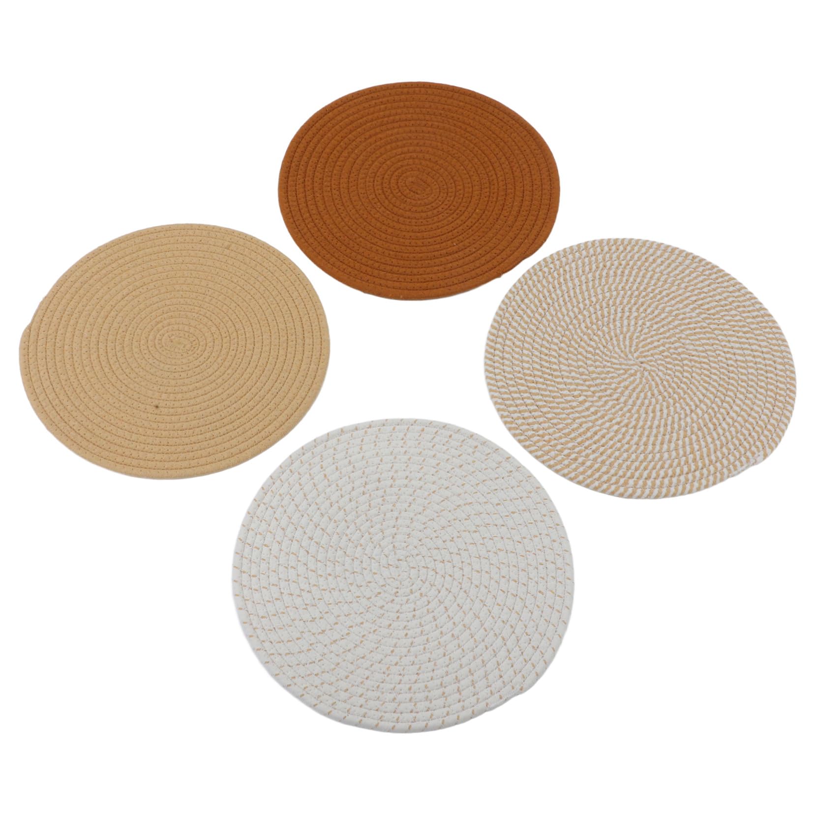 Dessous de plat et maniques pour cuisine : l'accessoire de table rond au design soigné