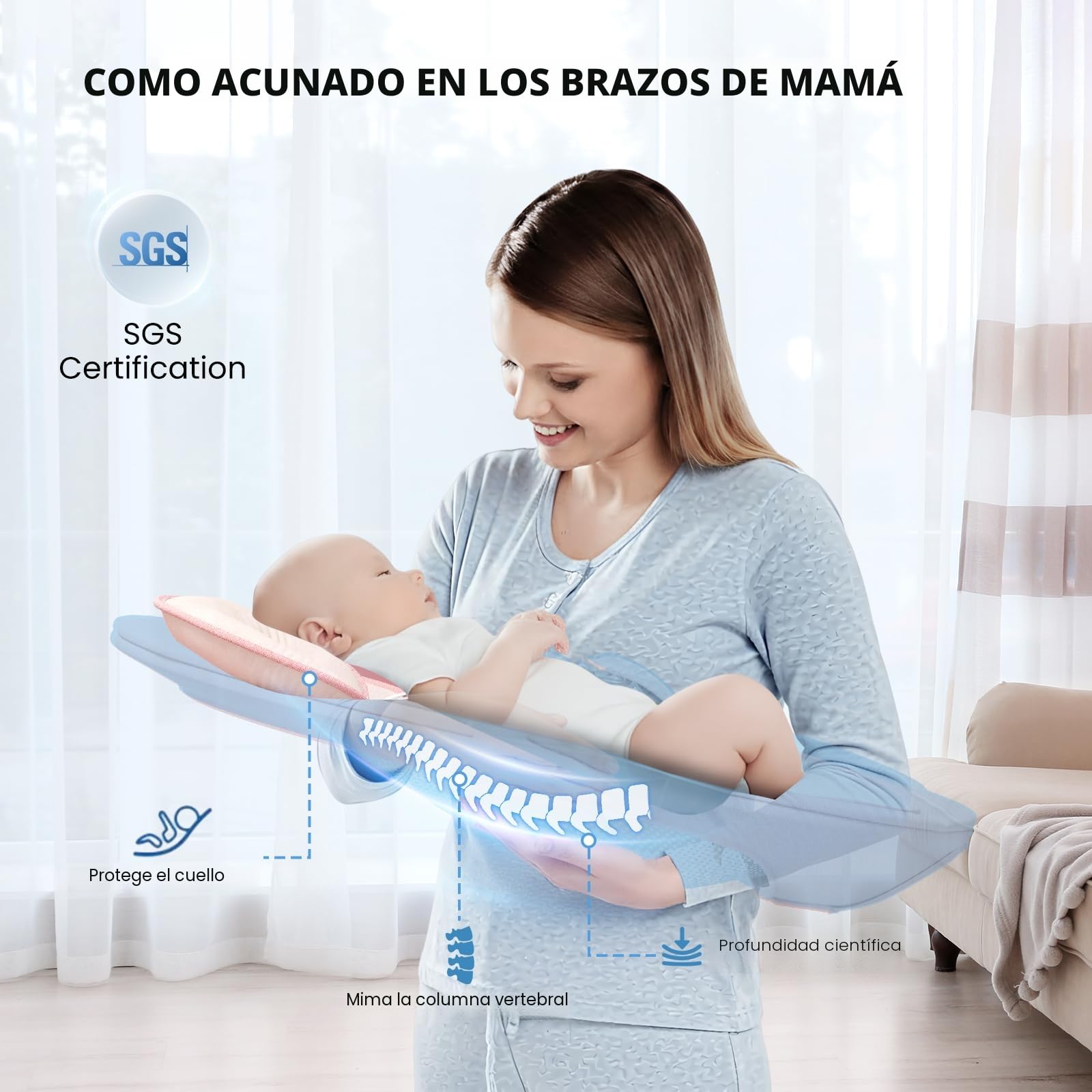 Hamacas Bebé Electrica - APP & Control Remoto Baby Bouncer, Hamaca Bebe Acolchado Suave con 3 Temporizadores, 5 Velocidades de Columpio, 10 Músicas, Mecedora Bebe Bluetooth (APP Rosa)