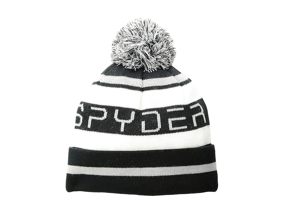 

Spyder Kids Icebox Hat (Little Kids/Big Kids) (Black/White/Black) Caps