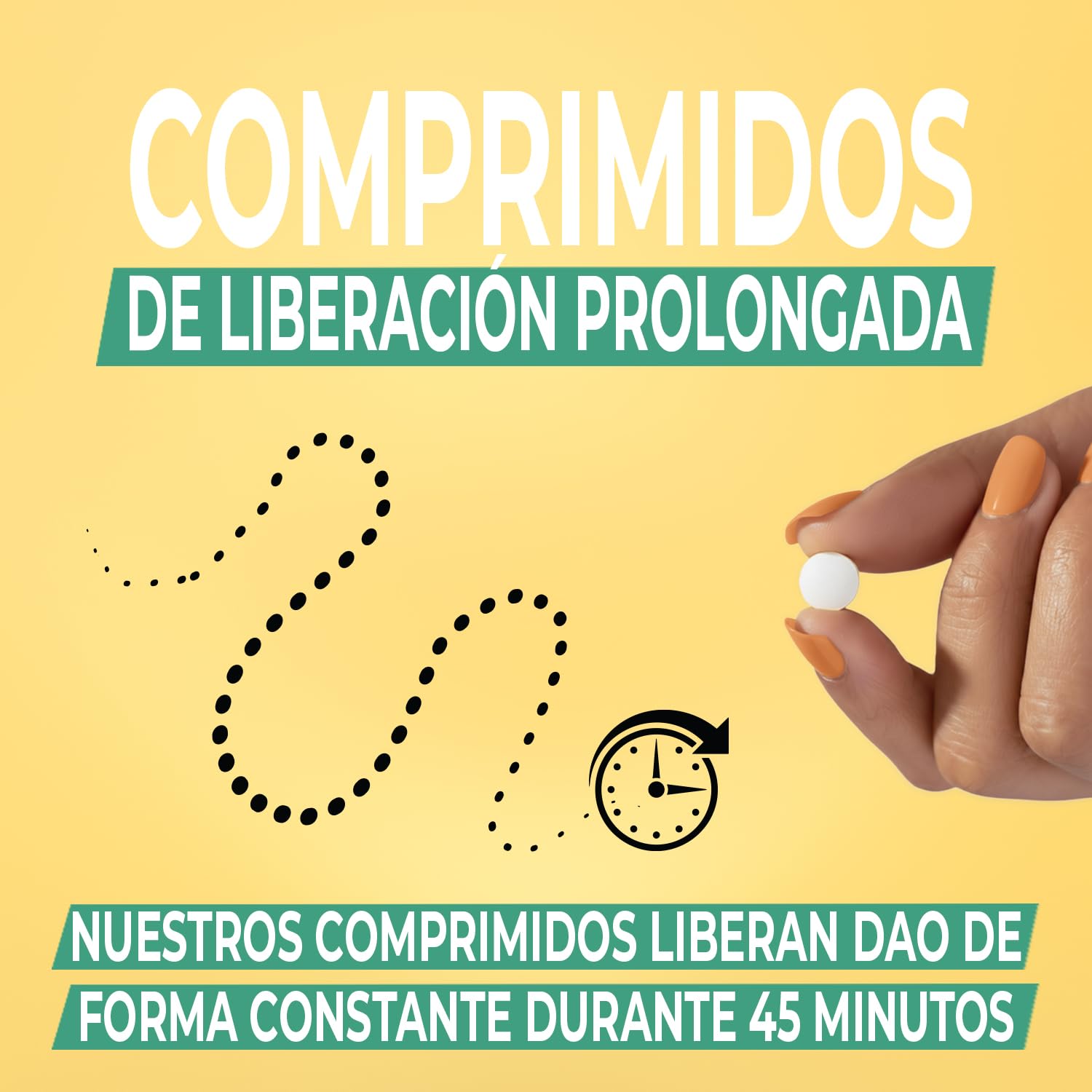 PLUS® Enzima DAO 3.000.000 HDU por día, dosificación perfecta con 1.000.000 HDU por comprimido (3 tabletas/día) 8 cofactores, quercetina, catalasa, vitaminas, cobre y zinc - 60 comprimidos