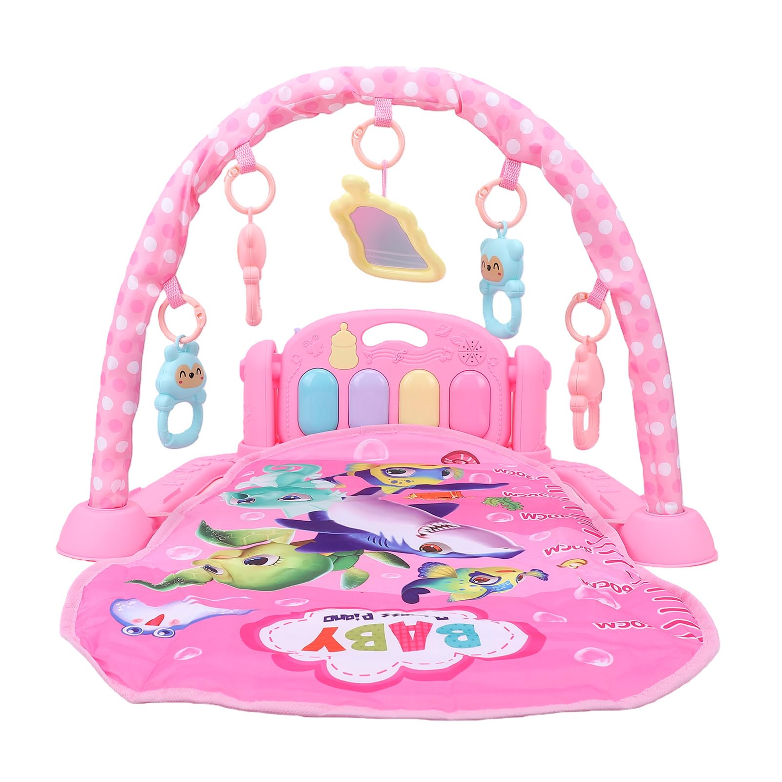 Generic Multifunktionale Baby-Aktivitätsmatte mit Fitness-Rack-Design und Sicherem Material für die Entwicklung des Frühen Lernens – Ideal für Babys mit den Maßen 30,31 X 22,05 X 16,54 Zoll