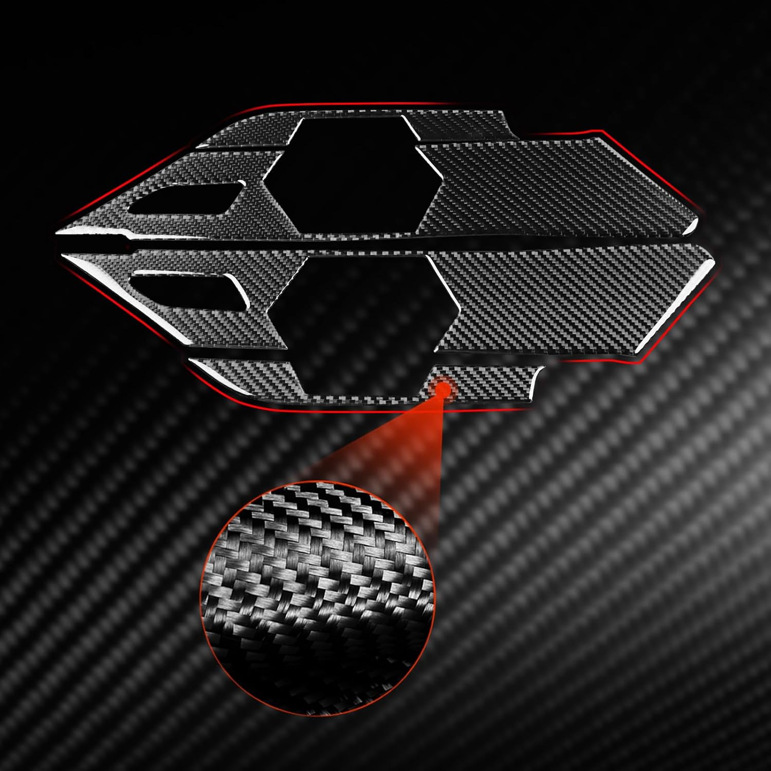 Real Carbon Fiber Car Front Door Speaker Panel Trim Compatible with BMW 4 Series 430i M440i xDrive M4 2021-2025 2022 2023 2024 G22 G23 G26 G82 G83 Interior Sticker Decal Accessories