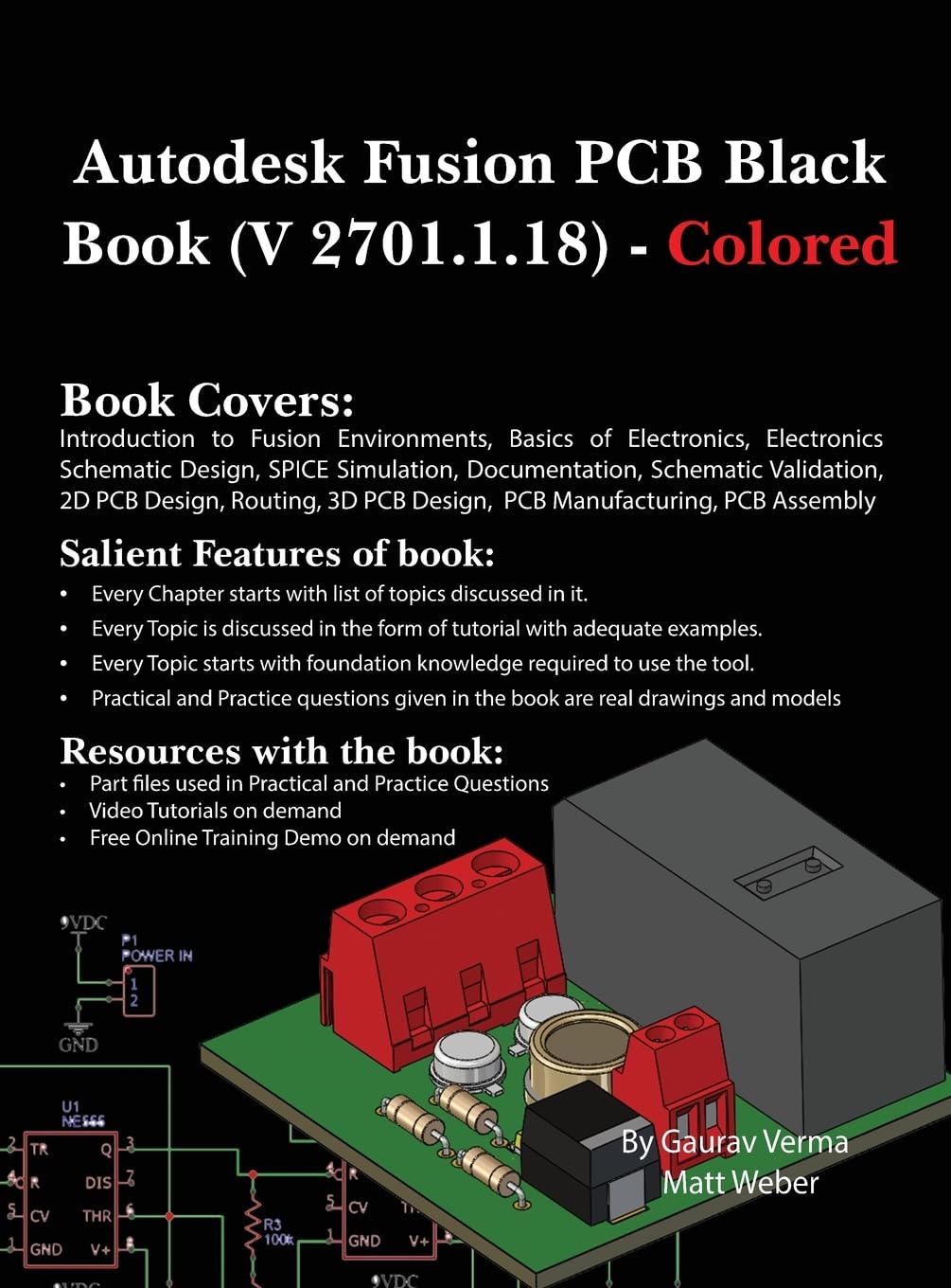Autodesk Fusion PCB Black Book (V 2701.1.18): Colored