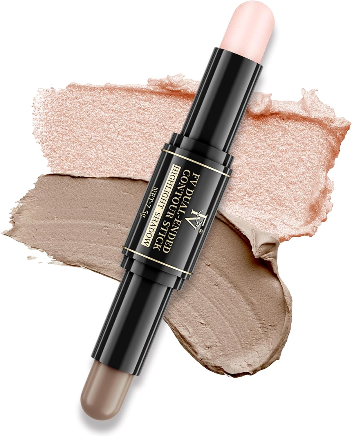 FV Contour en Highlighter Stick, Romige Textuur & Makkelijk te Mengen, Waterproof & Langhoudende Multi-use Gezichtscontourstick voor de Lichte Huid, 01 Fair/Light