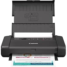 Canon PIXMA TR160 Wireless Portable Lightweight Compact Printer, 50-Sheet Paper Tray and 1.44" Display - Print On-The-Go