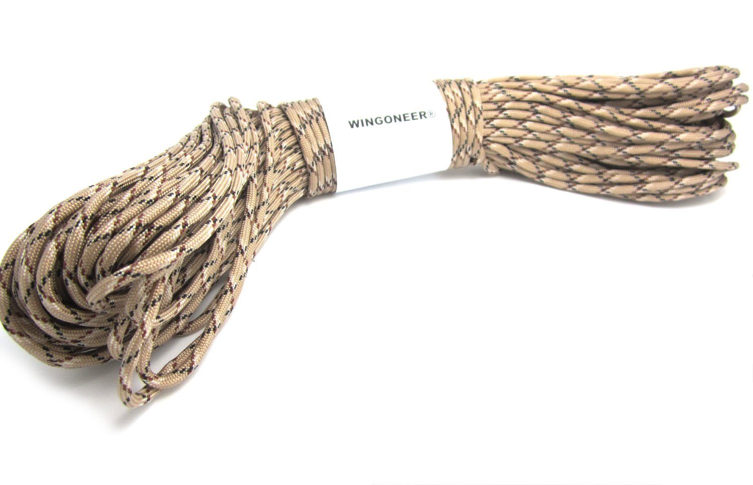 Linka spadochronowa 550, Mil Spec typ III, 7-żyłowa, Desert Camo, 30 m