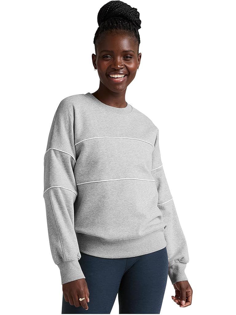 Gray Beyond Yoga Luxefleece Piper Oversized Sweatshirt