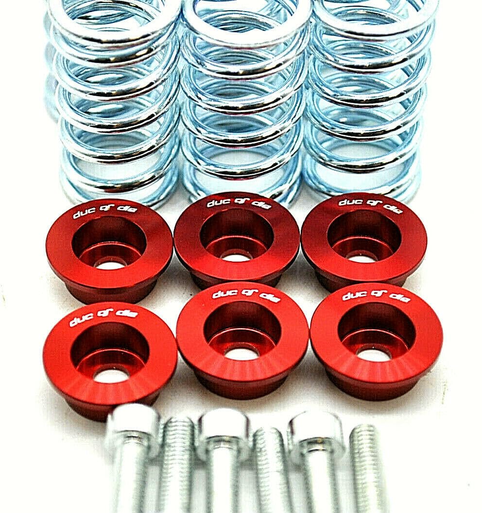 Ressorts pour embrayage à sec « Duc or Die » rouge pour Ducati