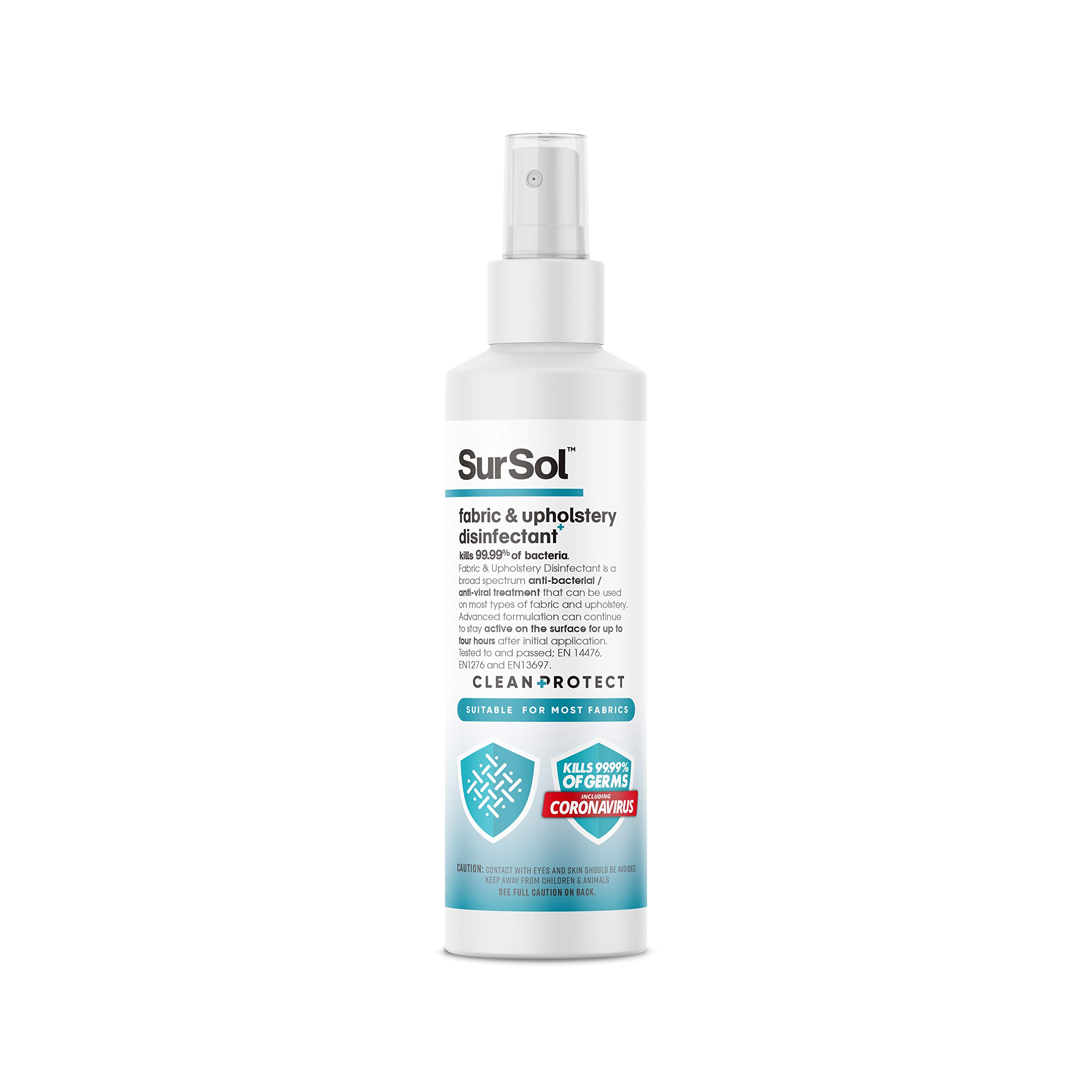 SurSol Fabric & Upholstery Disinfectant, 250ml, Clear