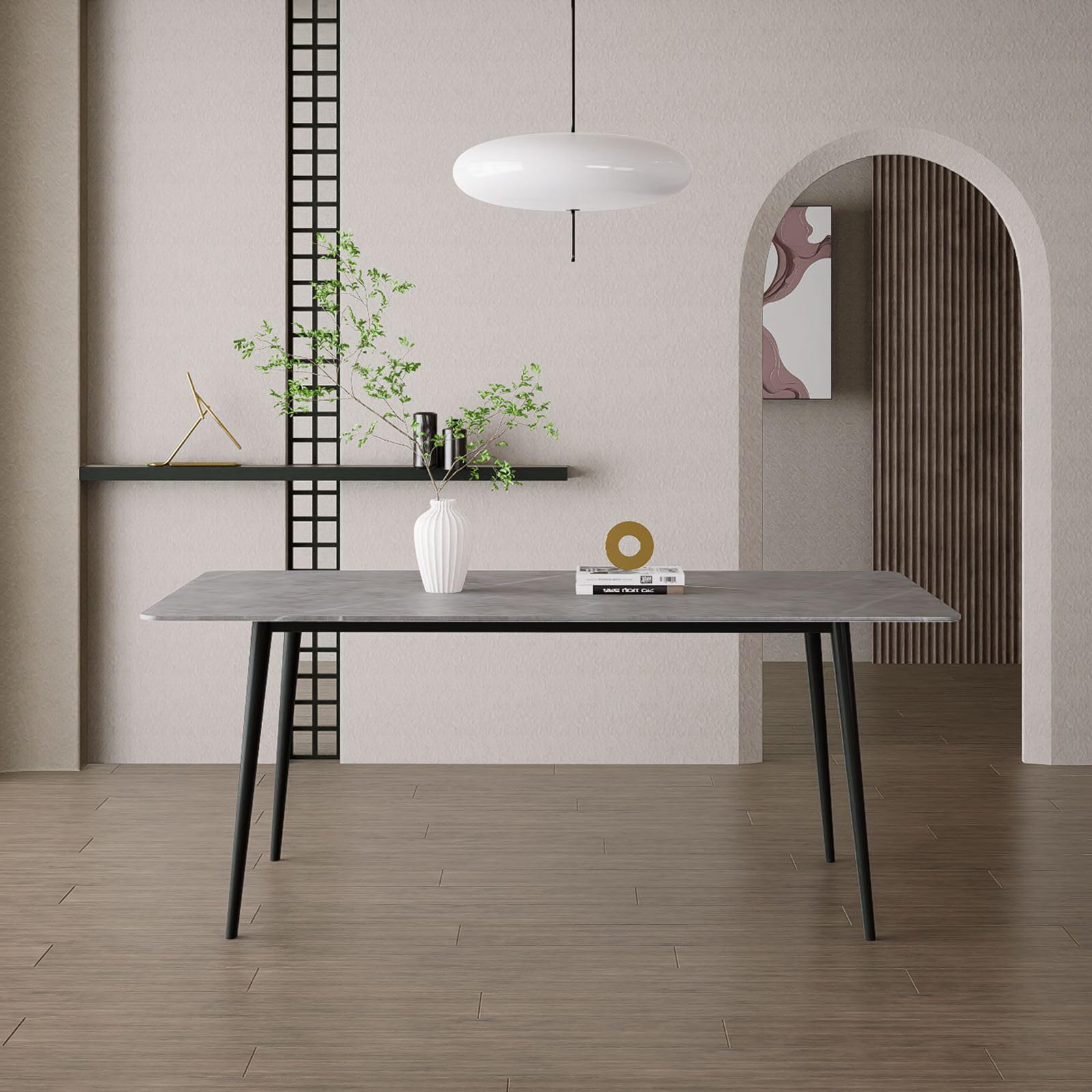 Amazon｜MUTUKI ダイニング天板 セラミック 天板 dining table 食卓 6