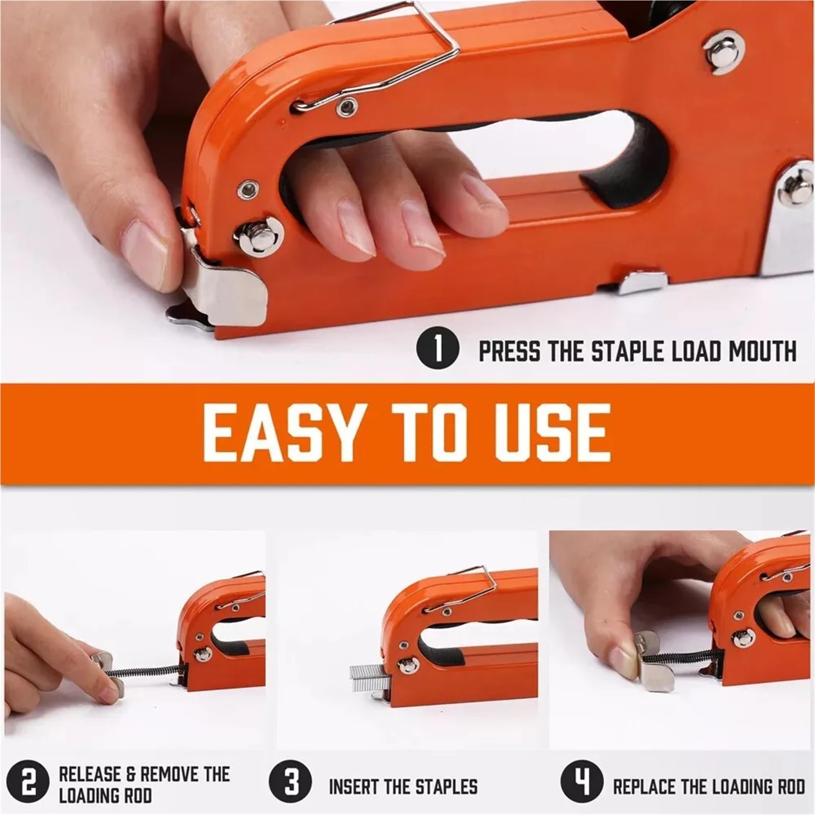 Graffettatrice Per Legno Pistola cucitrice 3 in 1 resistente Tappezzeria | Graffette gratuite for strumento di fissaggio cucitrice