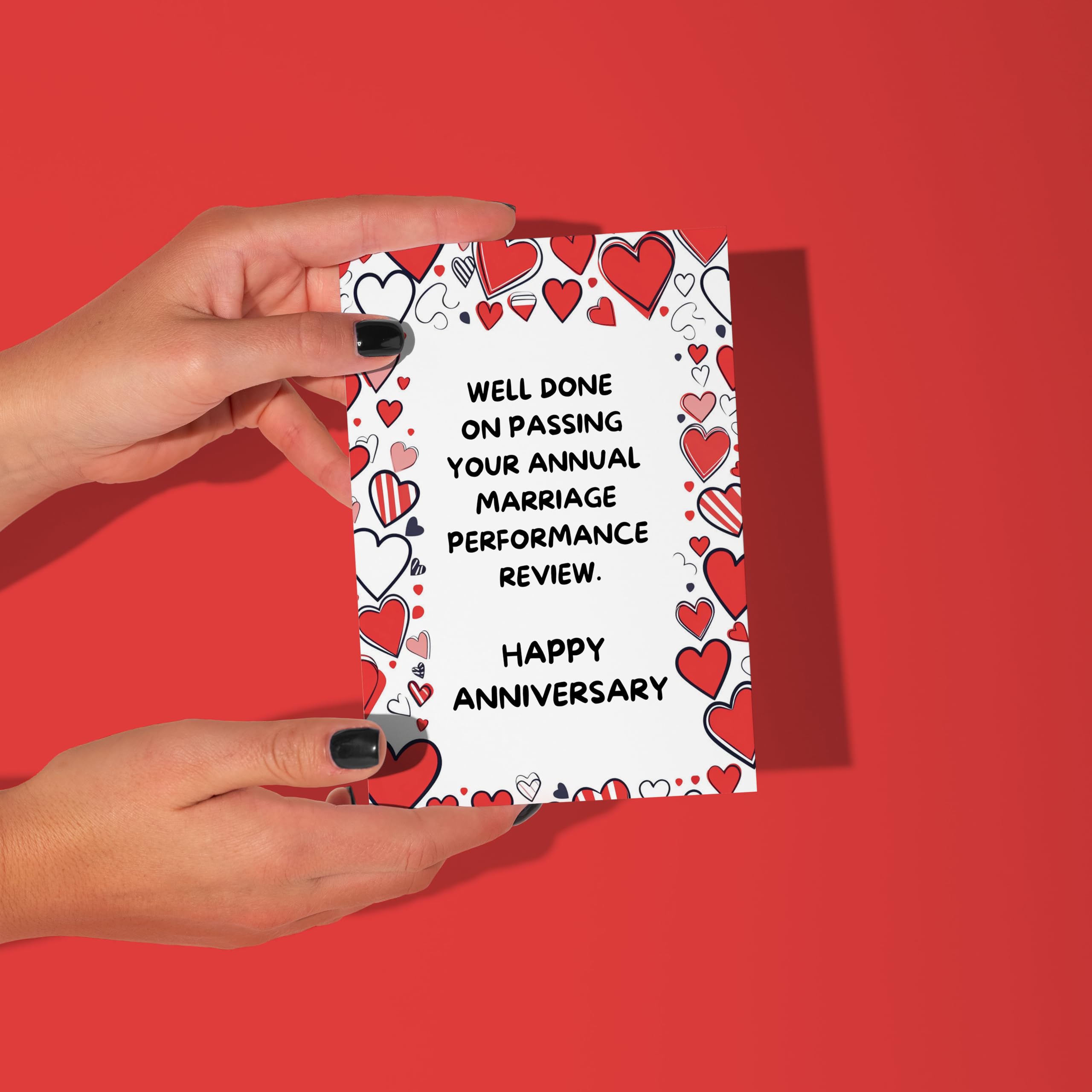 Funny Anniversary Card: Celebrate Love Him Or Her Card