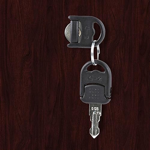 Miniatura 9 de Alera Valencia Series 16 x 22 x 28 pulgadas 2 caja y 1 cajón de archivo completo Pedestal caoba