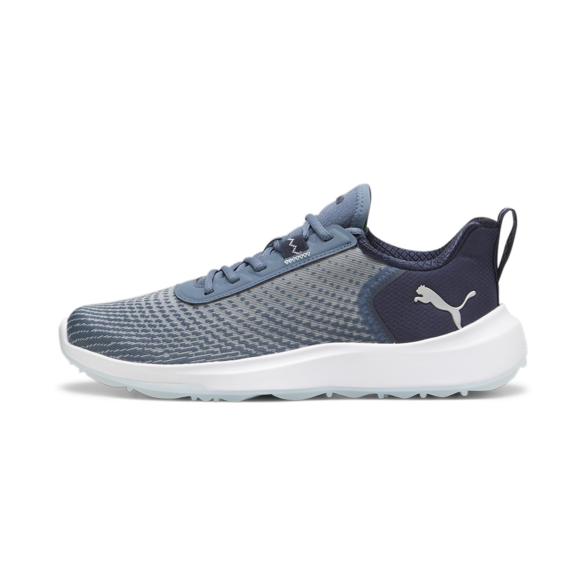 PUMA Men's Fusion Crush Sport Golf Shoe, Evening Sky-DEEP Navy, 10 UK