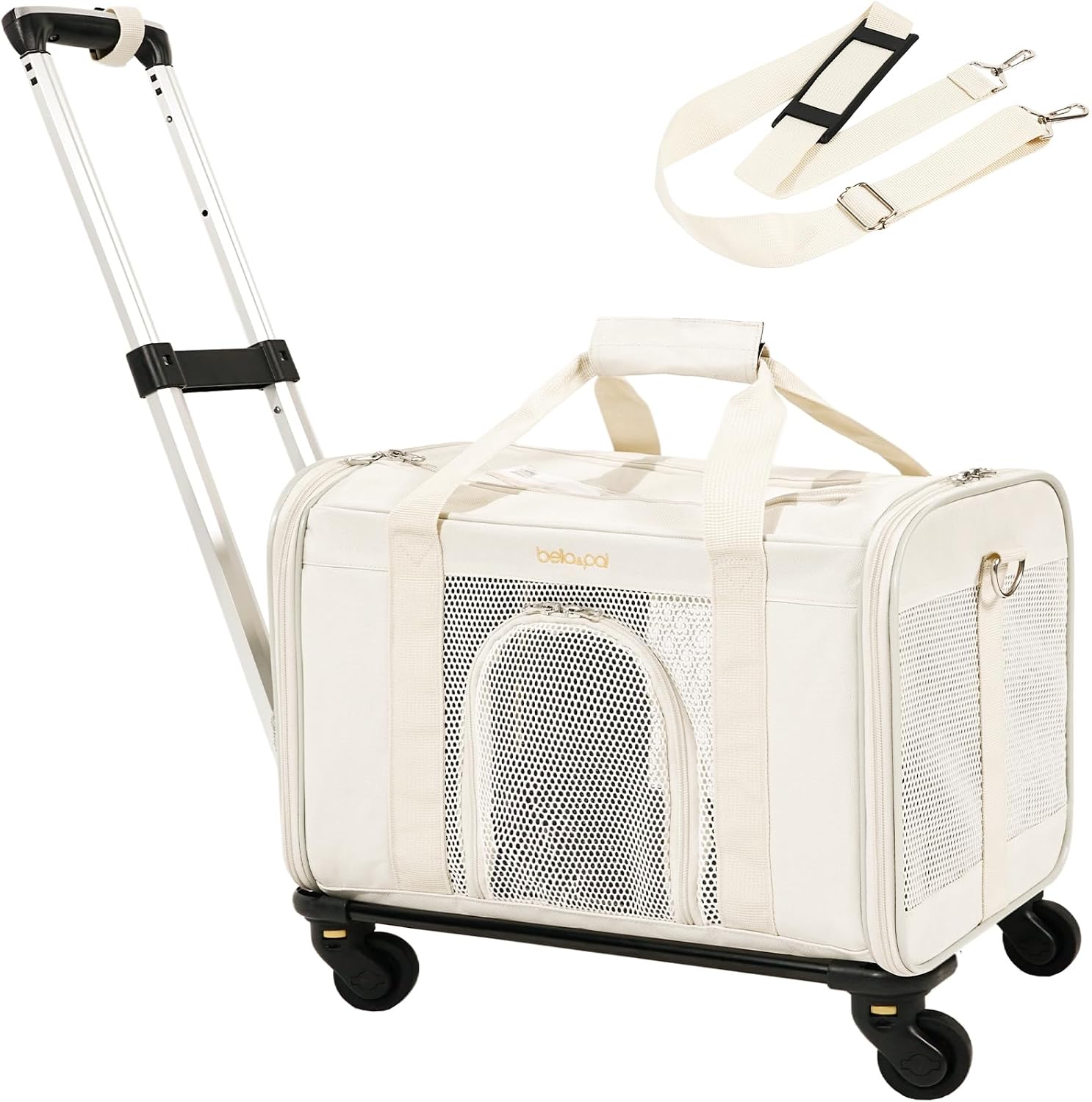 BELLA and PAL rolling carrier with wheels