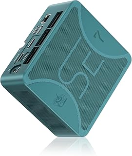 Beelink Mini PC SER7 with AMD Ryzen 7 7840HS Mini Computer(8C/16T, up to 5.1GHz), 32GB DDR5 1TB NVMe SSD, 4K HD Quad Display HDMI/DP1.4/Type-C, WiFi 6, Bluetooth 5.2, 2.5Gbps Ethernet