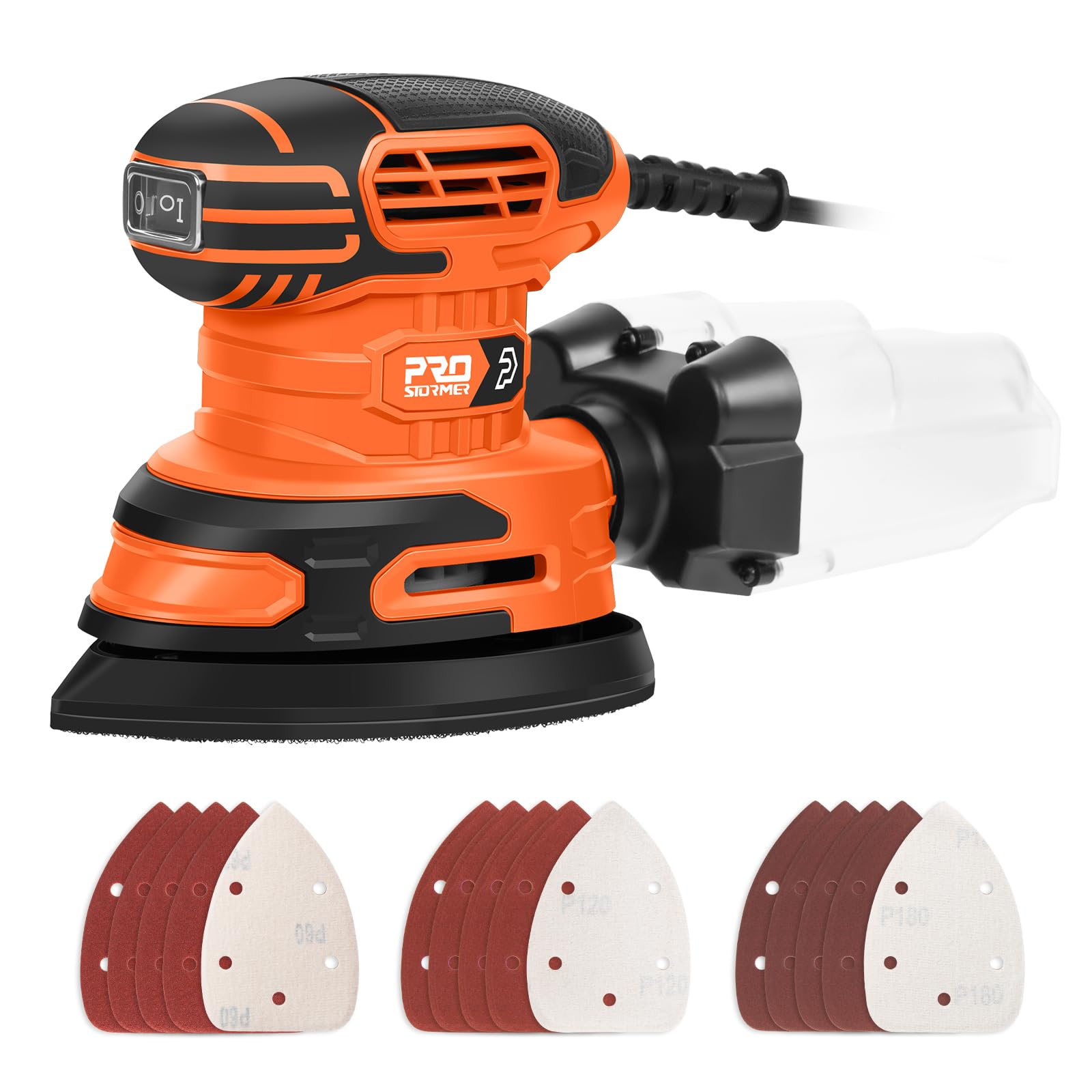 Prostormer Detail Sander - 13000RPM Mouse Sander -10 Prostormer Detail Sander - 13000RPM Mouse Sander -10