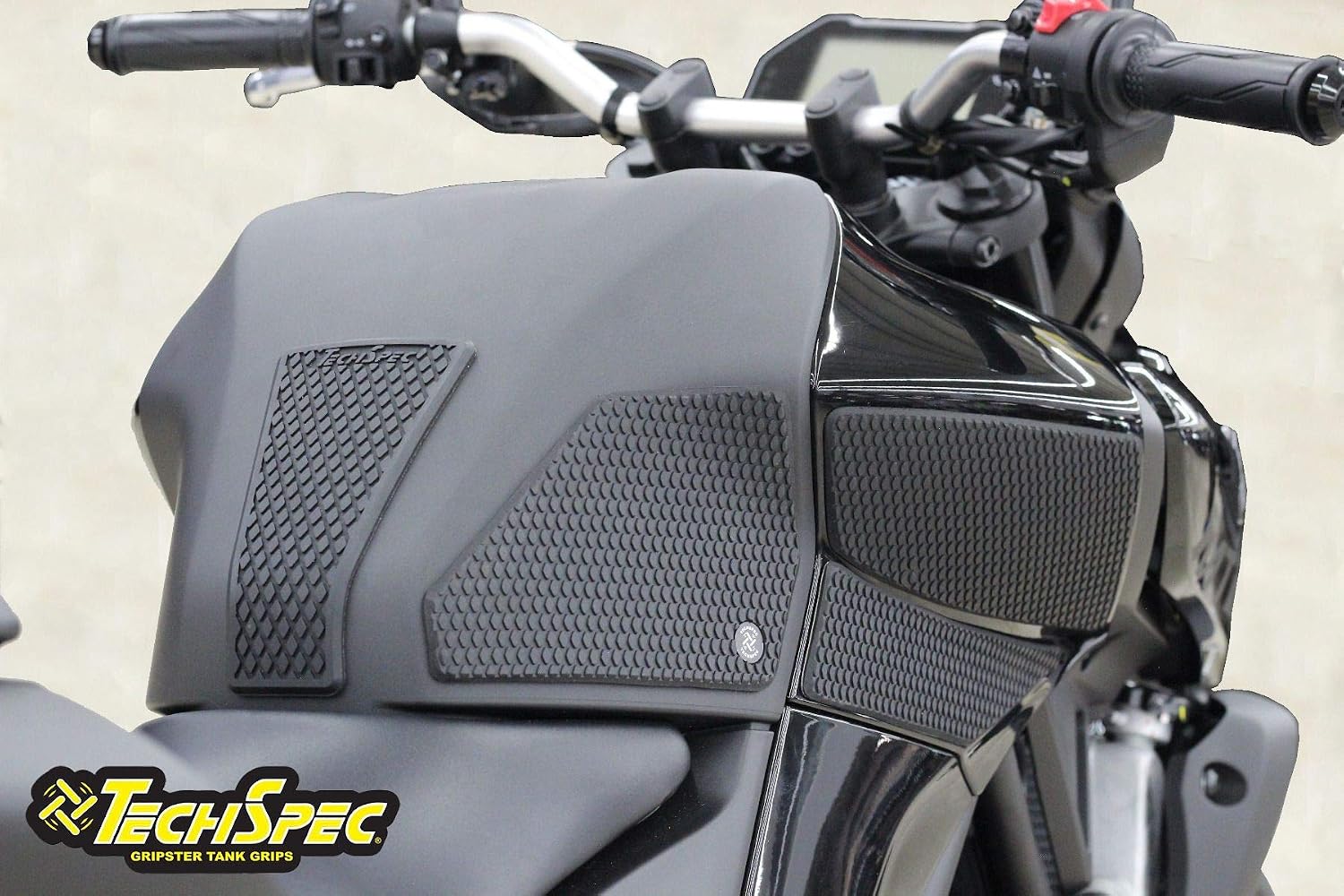 TechSpec Gripster Tank Grips – Compatible With YAMAHA MT-03 (2020-CURRENT) – 62-4022-SS – SnakeSkin