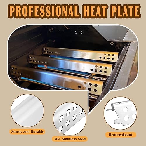 Miniatura 4 de SafBbcue Kit de piezas de parrilla para Charbroil 463347017 463376017 Charbroil Performance 4 piezas de repuesto 463342119 463342118 463335517