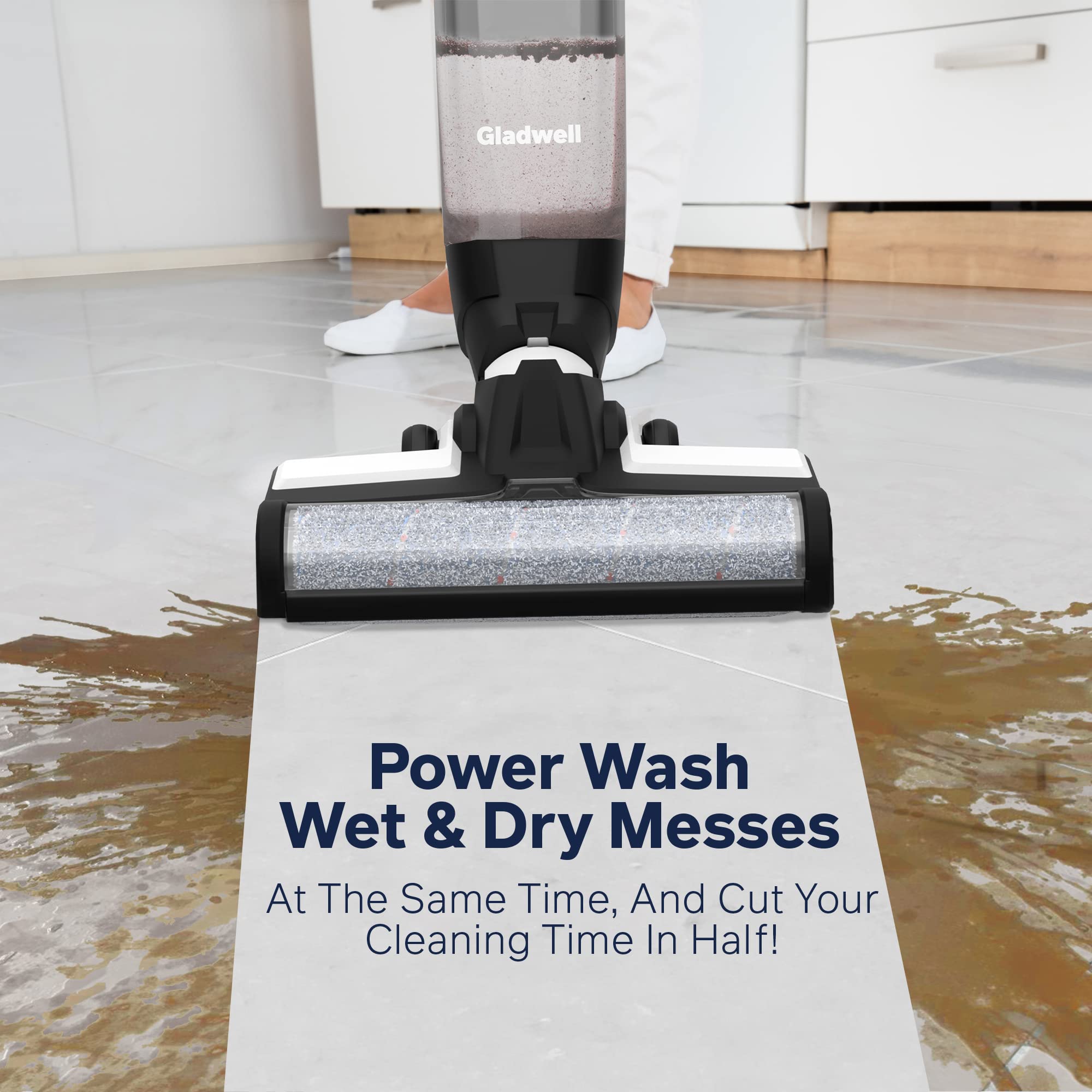 Buy Wet Dry Vacuum Cleaner, Gladwell Cruiser Cordless All in One Wet