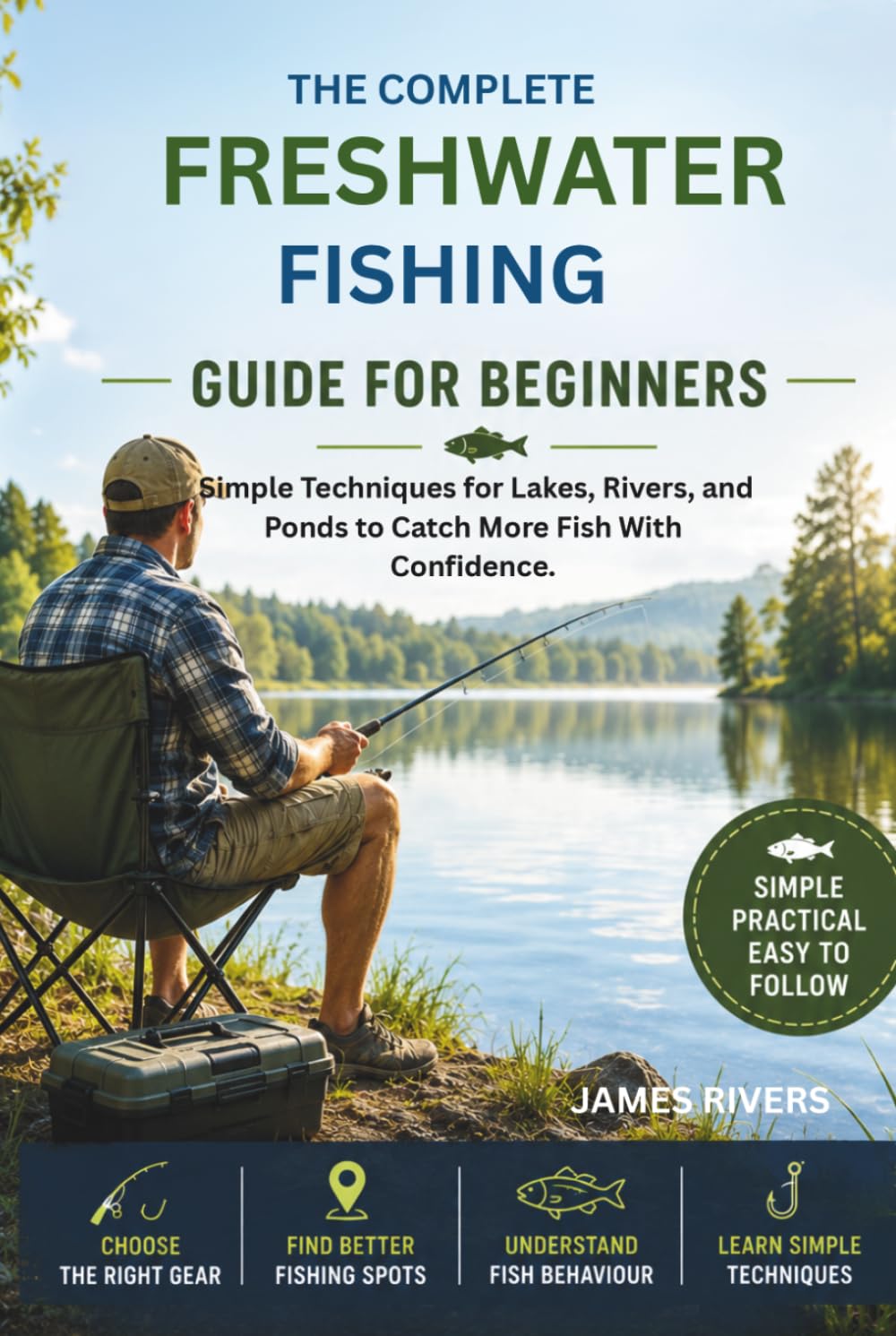 Freshwater Fishing Guide for Beginners: Simple Techniques for Lakes, Rivers, and Ponds to Catch More Fish With Confidence