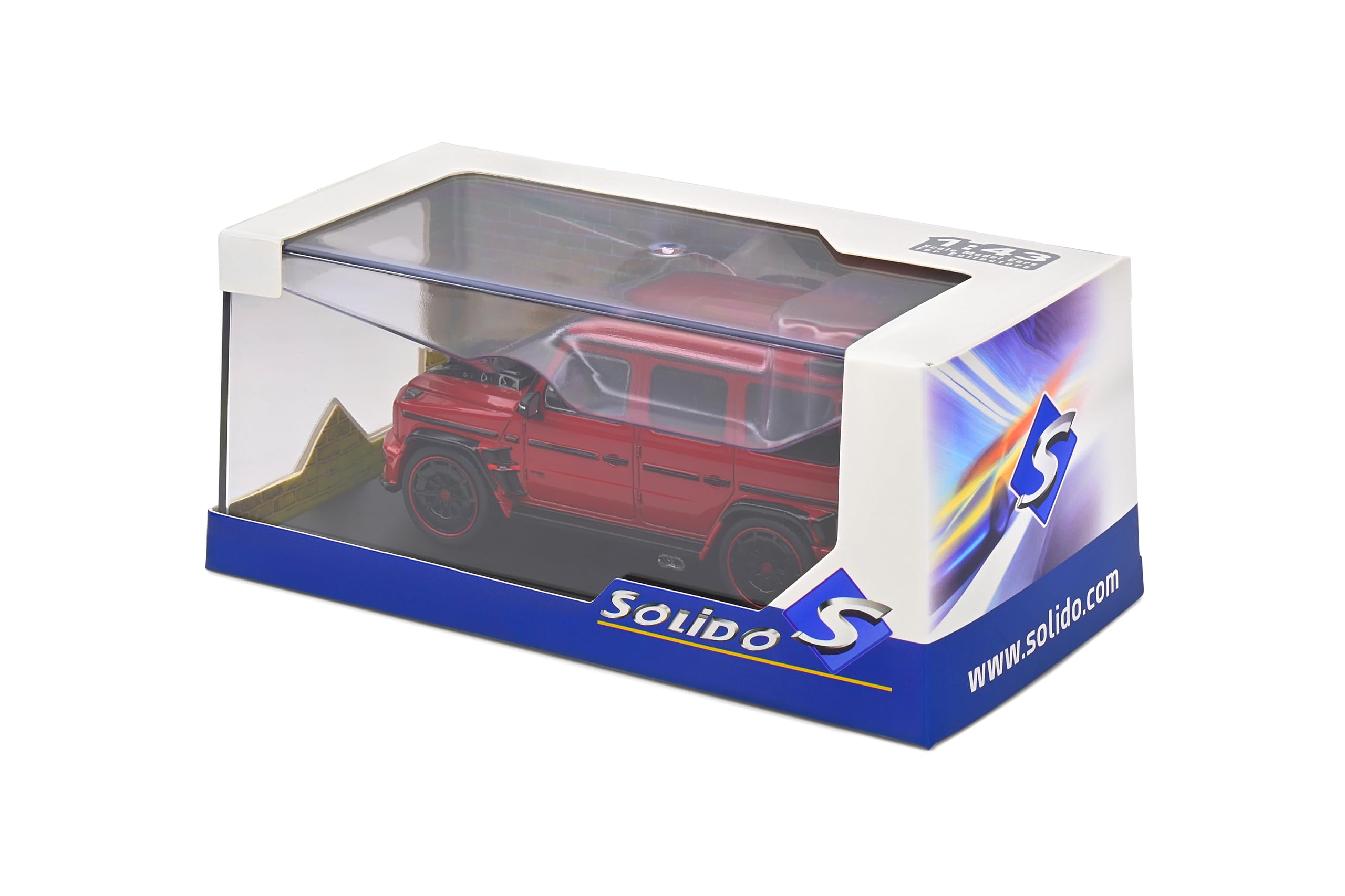 Solido 1:43 Brabus WIDESTAR Red 2022 : Amazon.co.uk: Toys & Games