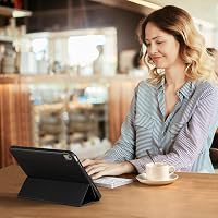 Vobafe Összehajtható Bluetooth Billentyűzet Touchpaddal - Hordozható Mini Billentyűzet 3 Bluetooth Csatornával iOS, Android, Windows Eszközö 9