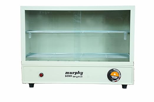 Osham Large Steel Electric Hot-Case/Food Warmer/Hot Food Cabinet (Grey)