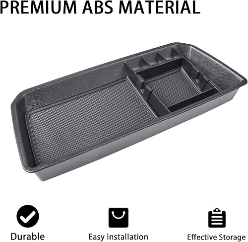 Miniatura 4 de Organizador de tablero compatible con VW Atlas y Cross Sport 2018 2019 2020 2021 2022 2023, soporte de montaje para bandeja de tablero de consola,
