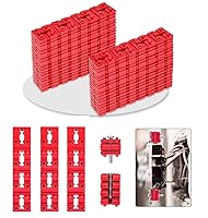 Vista 1 de 100 piezas Espaciadores de Tomacorriente para Caja Eléctrica, Espaciadores de Tomacorriente Eléctrica Calzas Interruptor y Espaciador de Receptáculo