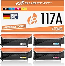 Bubprint 117a Compatible Replacement for Toner HP Color Laser MFP 178nwg 179fwg 178nw 179fnw 179fng 150a 150nw [Pack of 4]