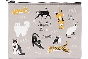 Blue Q Pouch: People I Love - Cats