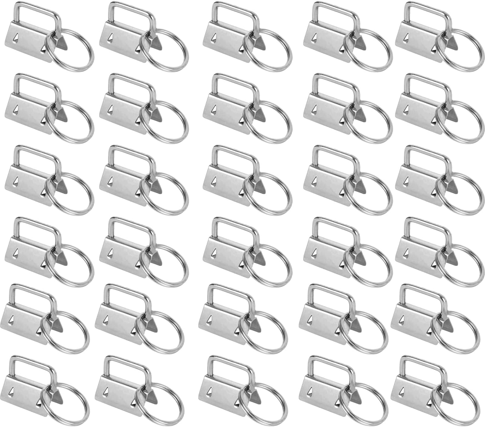 50 Stück Schlüsselband Rohlinge 30mm Antik - Schlüsselanhänger Blanko Für Gurtband & Lanyards