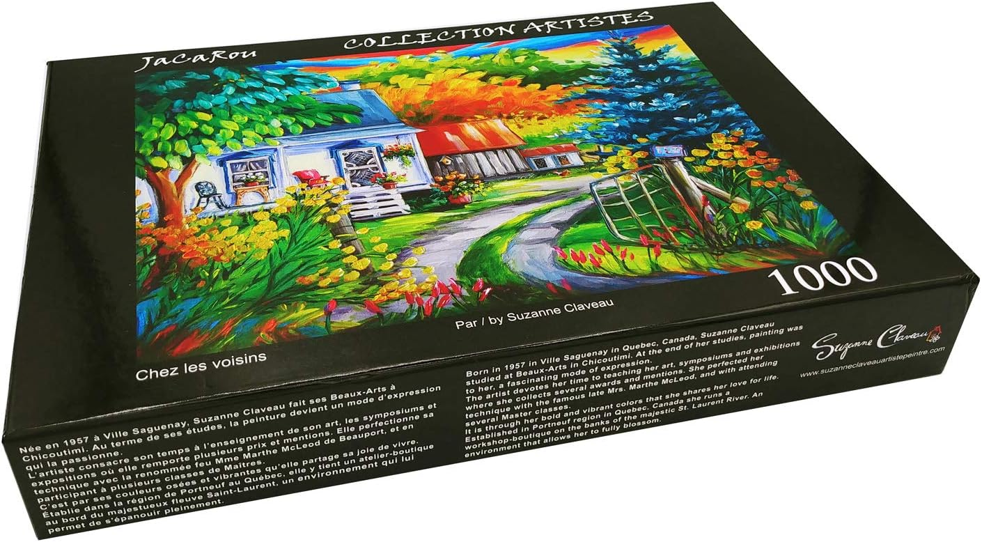 JaCaRou PuzzlesChez LES VOISINS 1000 Pieces Jigsaw Puzzle