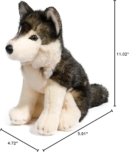 Miniatura 7 de Douglas Peluche de lobo Atka