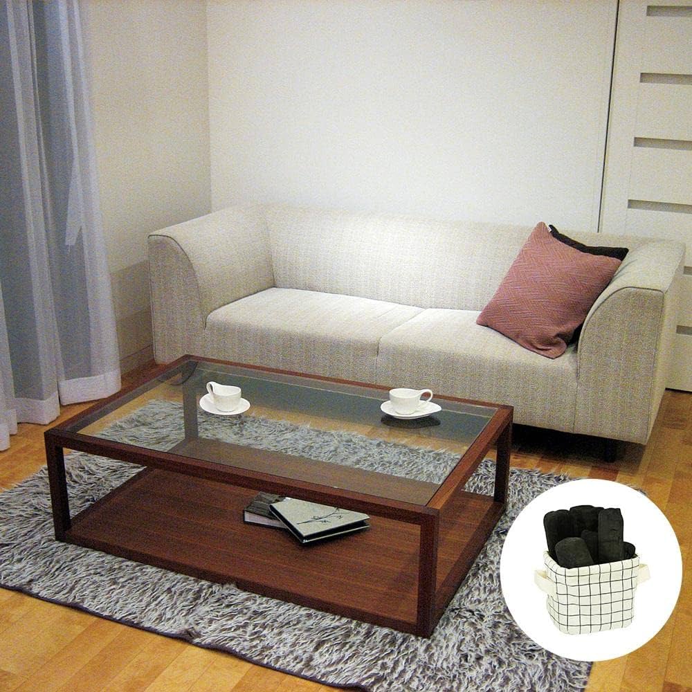 玄関・部屋の飾り＆消臭インテリア　焼き物器　備長炭 玄関・部屋の飾り＆消臭インテリア 焼き物器 備長炭