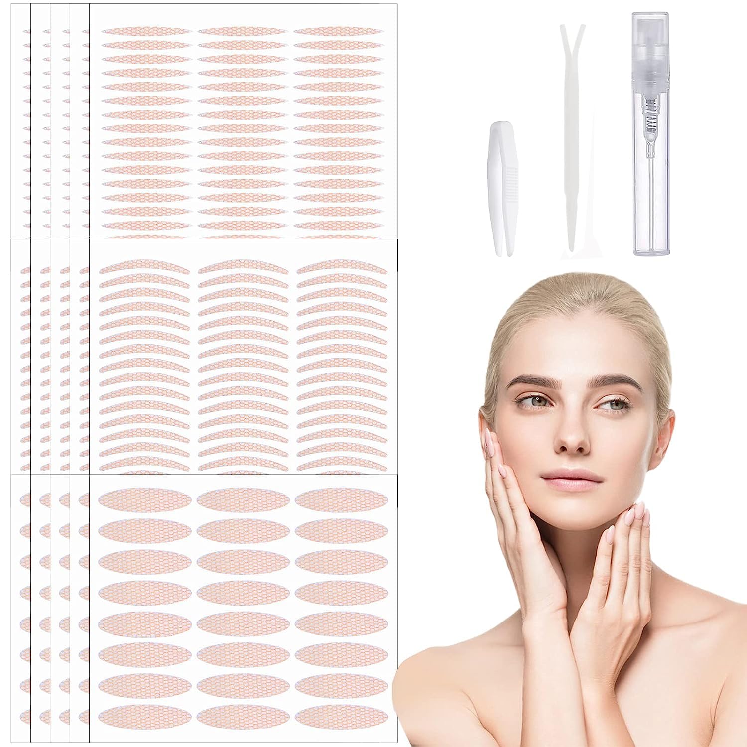 Buy Goodern720 Pcs Eyelid Tape,Invisible Waterproof Double Eyelid