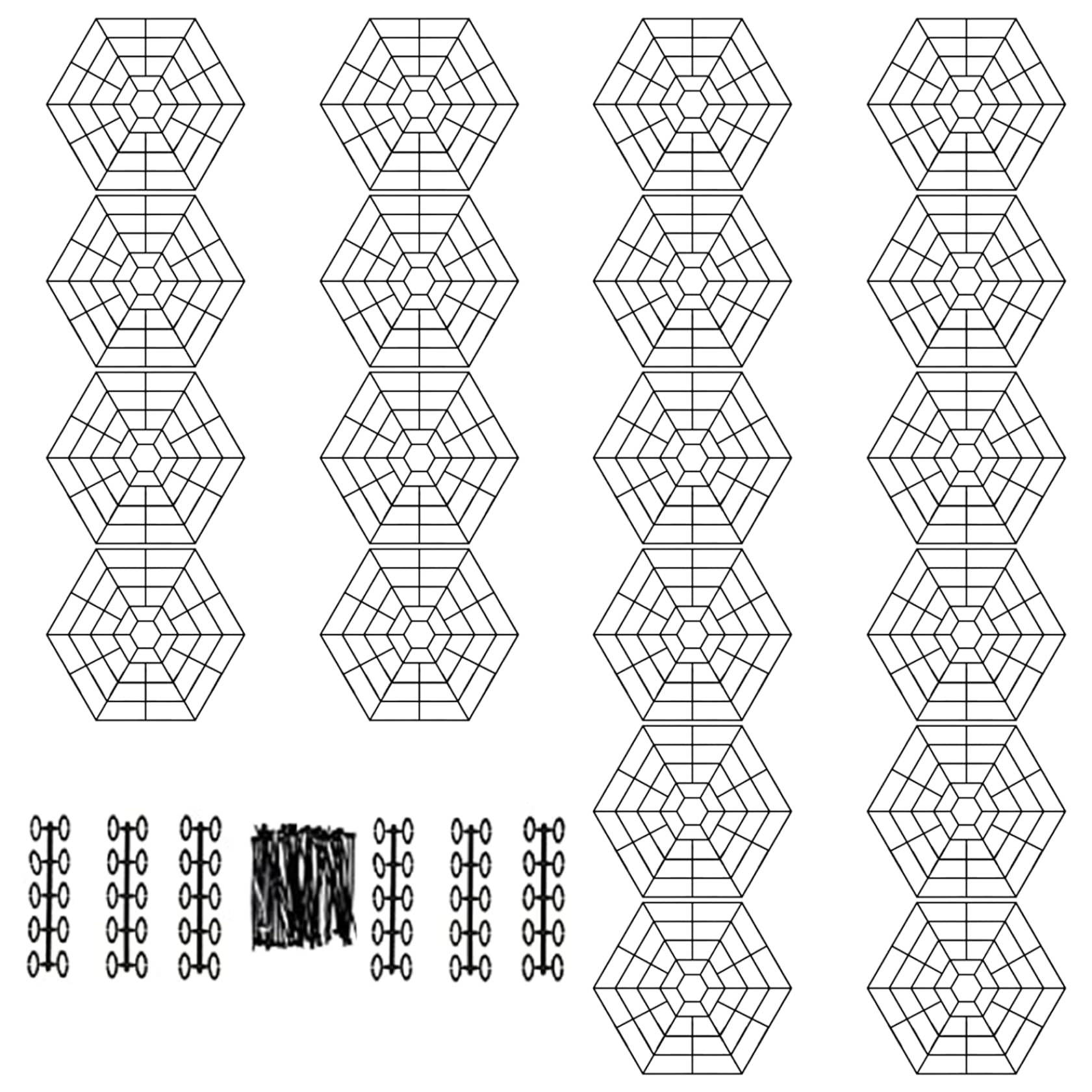 Red para estanques de koi en pack de 20 cubiertas plásticas flotantes para proteger tu jardín
